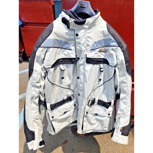 Olympia Moto Sports MENS Full Zip Removable Lining Protection Jacket SIZE 3XL